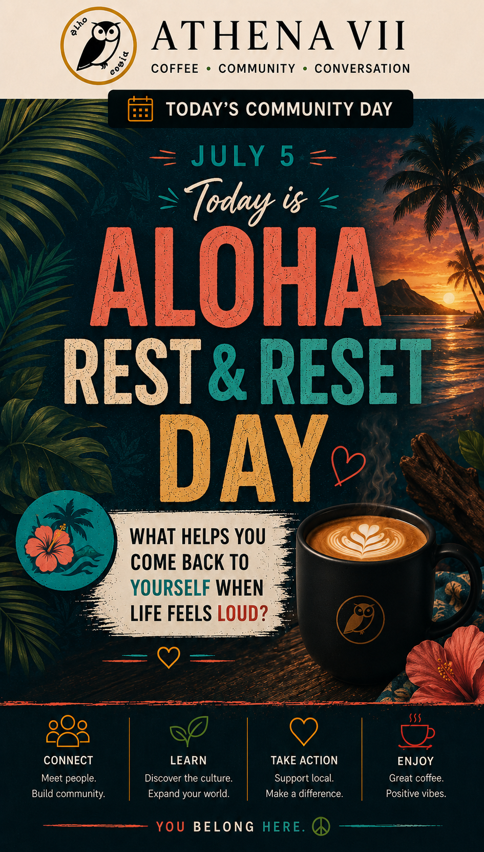 Aloha Rest & Reset Day