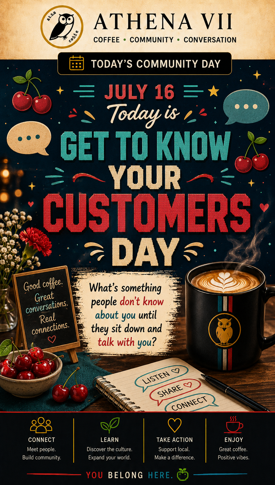 Get To Know Your Customers Day