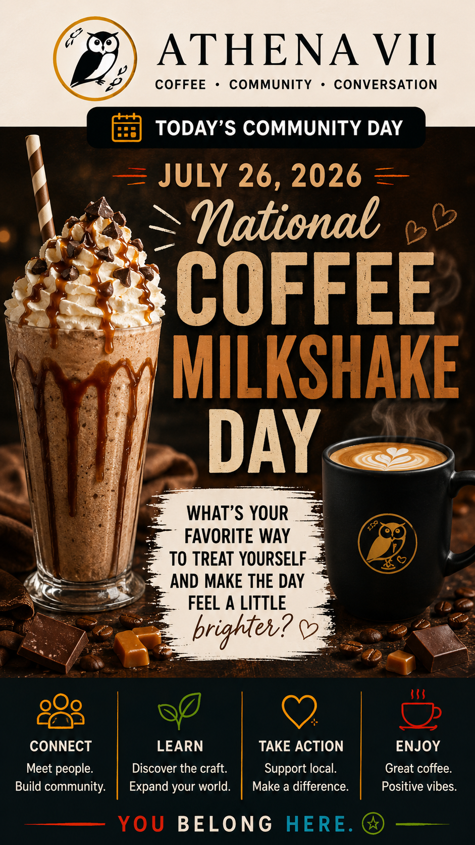 National Coffee Milkshake Day