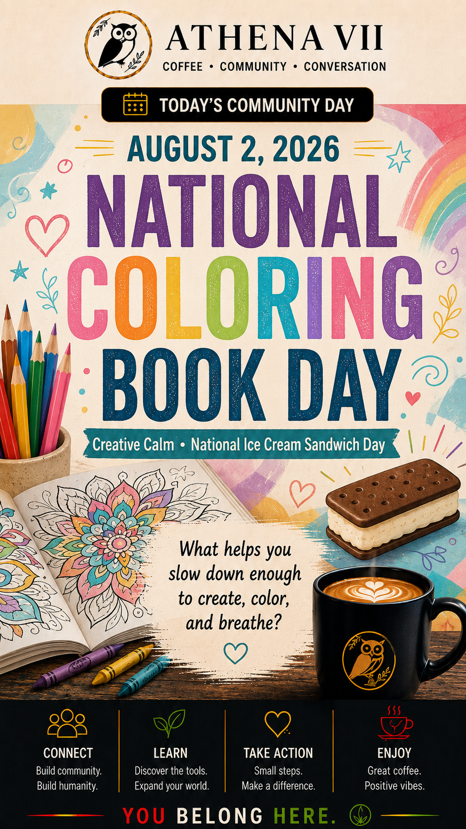 National Coloring Book Day