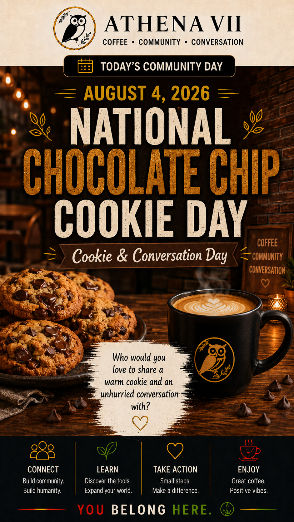 National Chocolate Chip Cookie Day