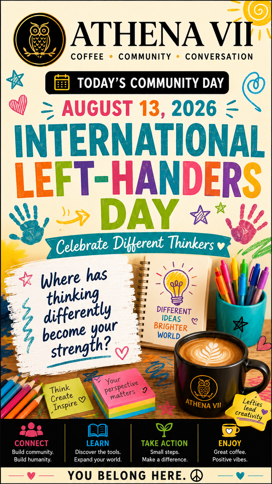 International Left-Handers Day