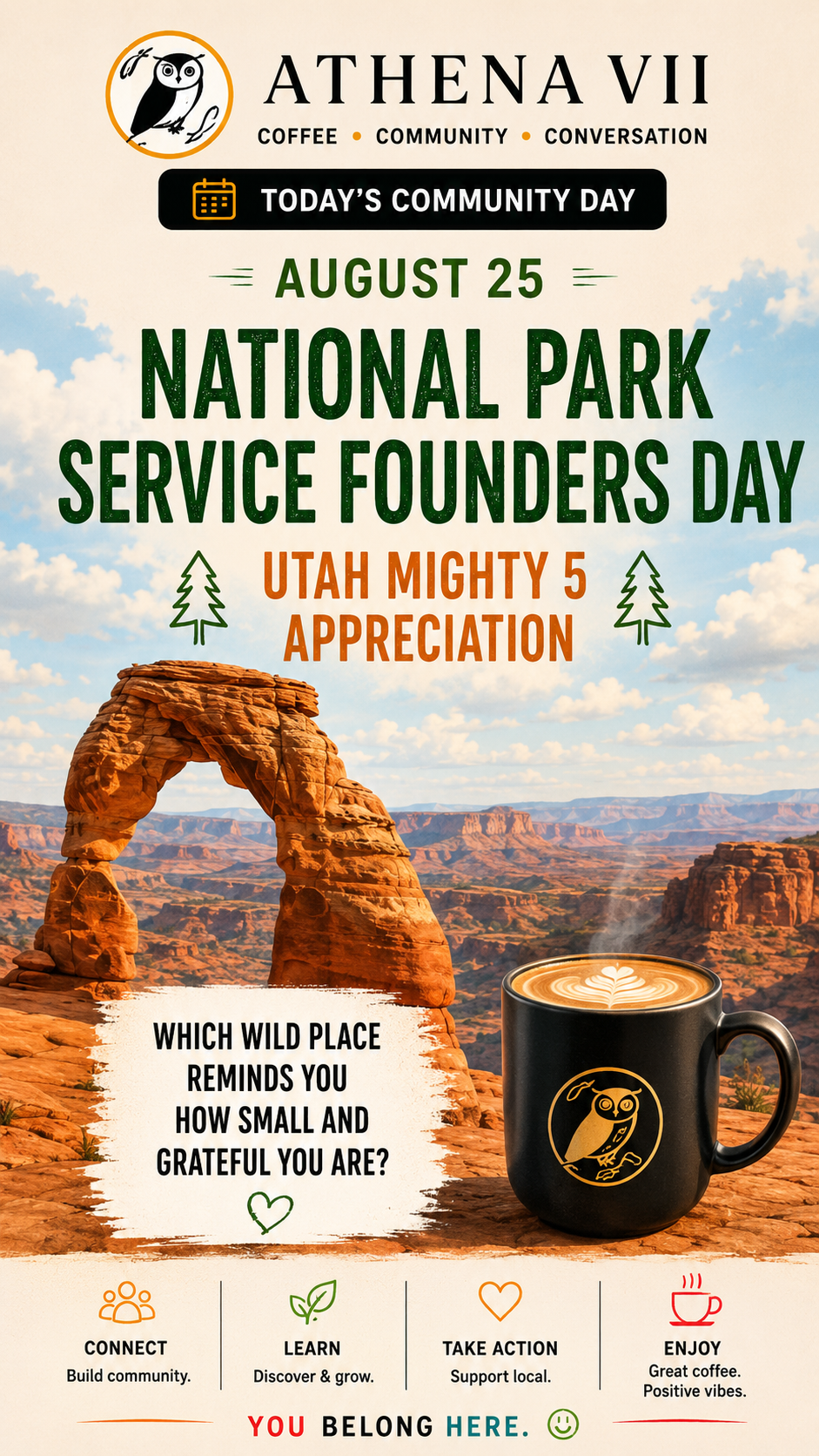National Park Service Founders Day - Utah Mighty 5 Appreciation