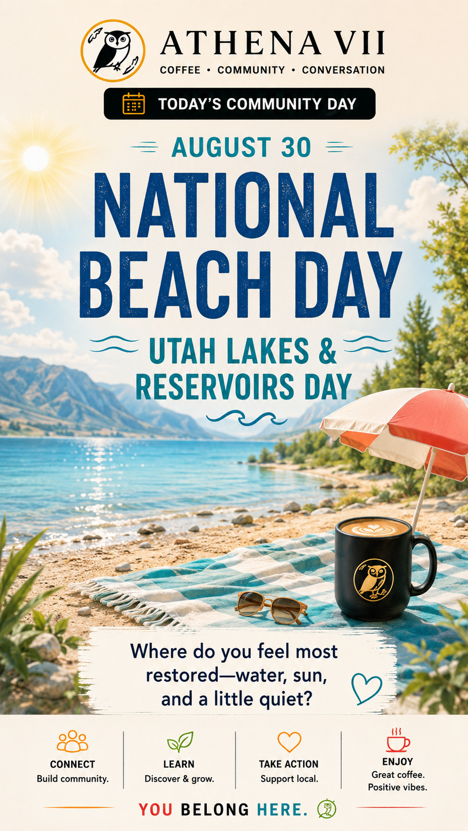National Beach Day: Utah Lakes & Reservoirs Day