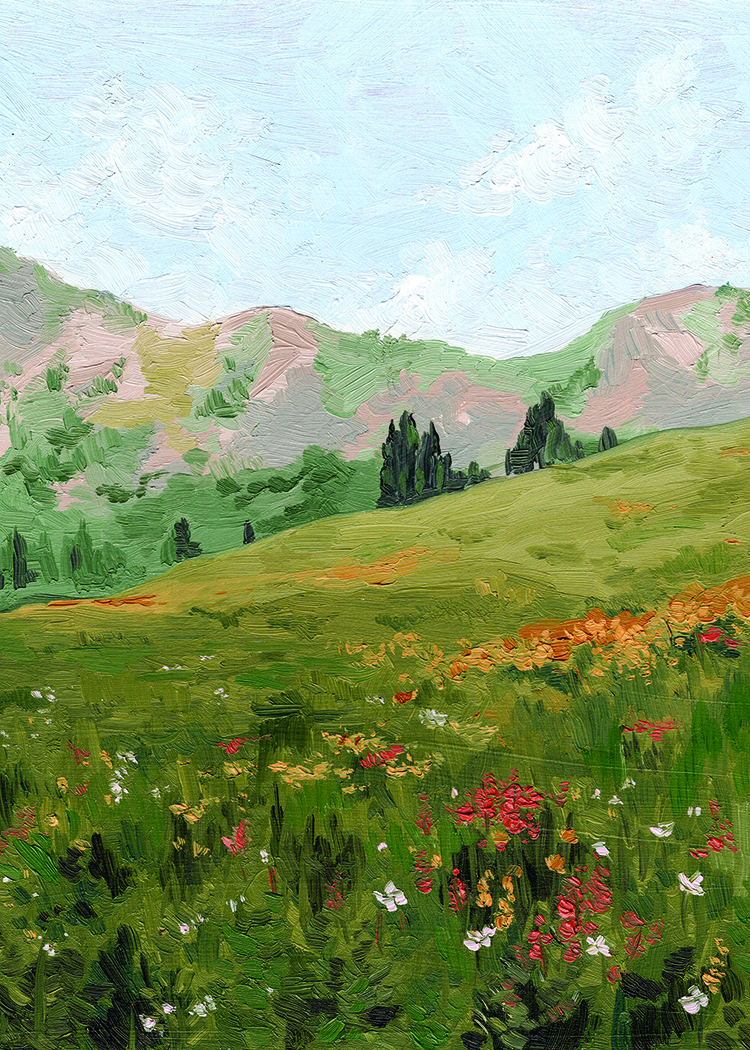 Alpine #2 Art Print