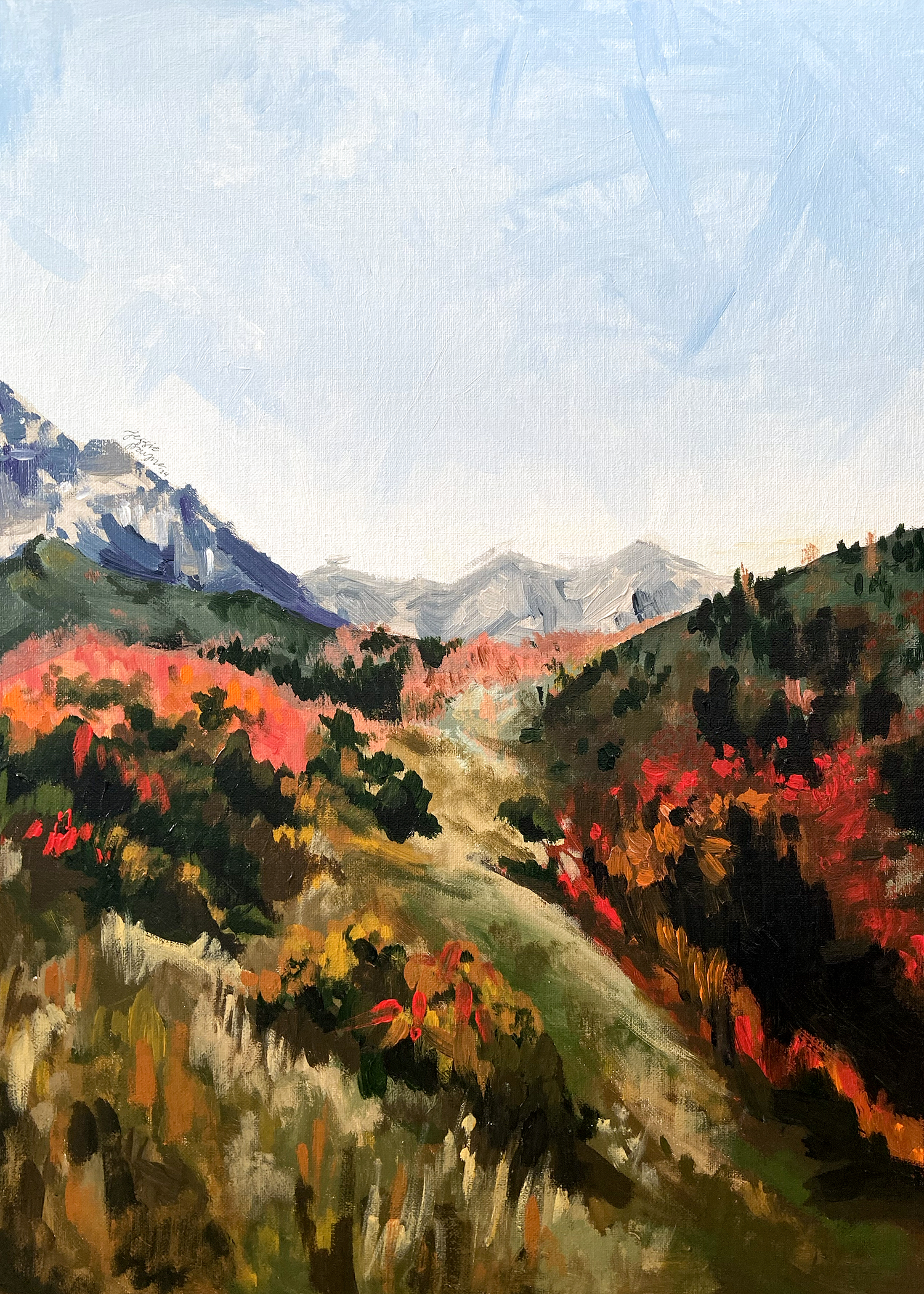 Buffalo Peak Art Print